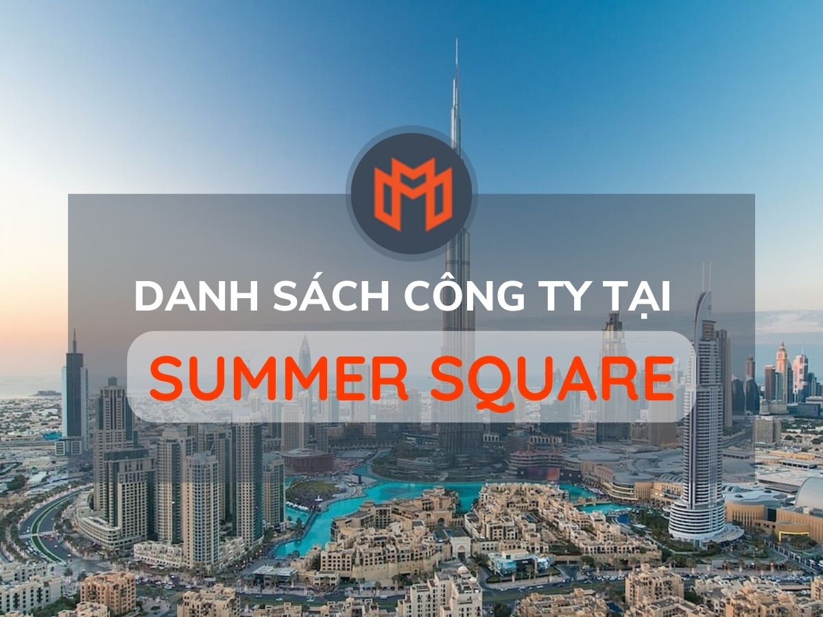 Danh sách các công ty thuê văn phòng tại cao ốc Summer Square, Quận 6