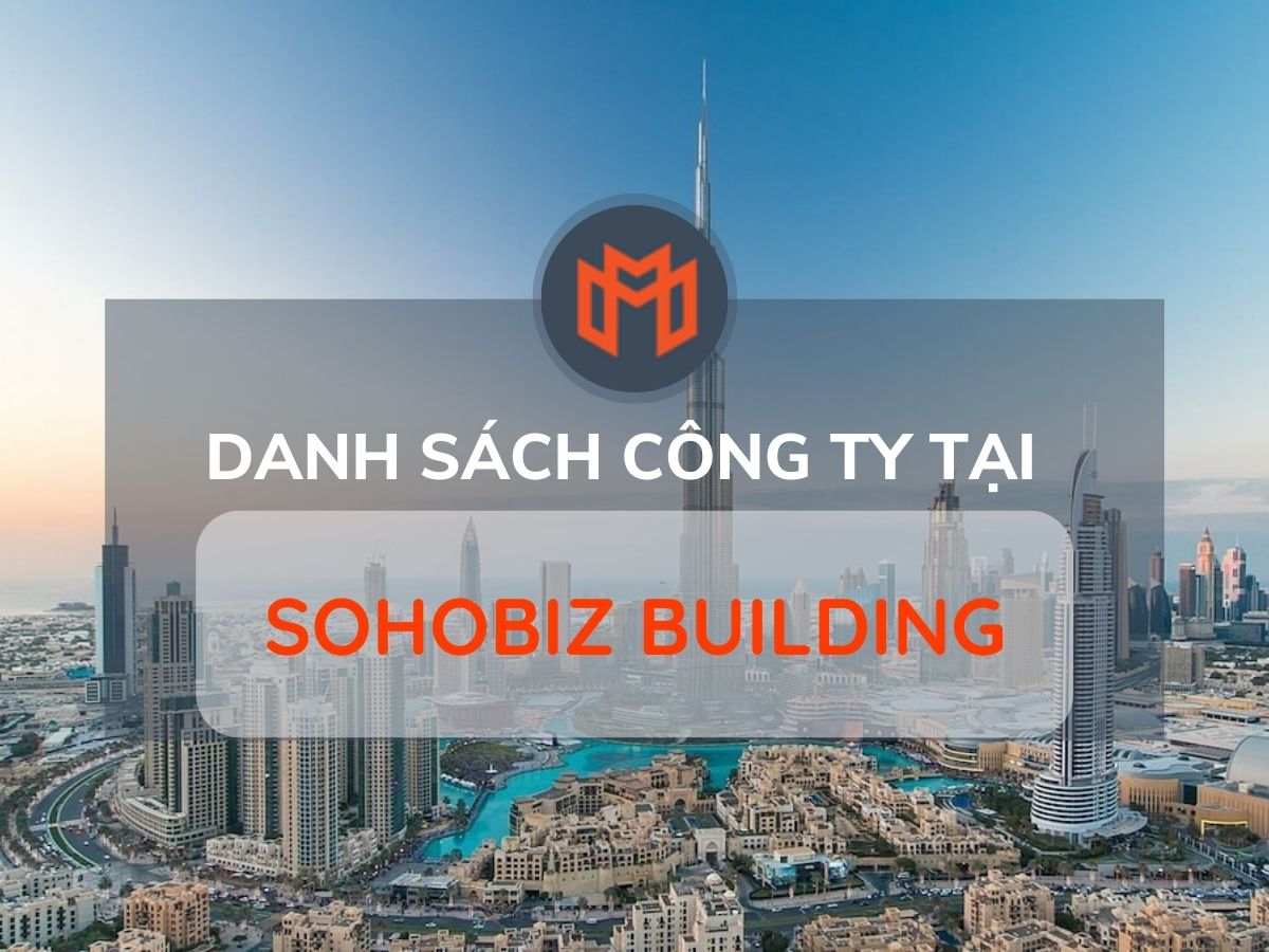Danh sách các công ty thuê văn phòng tại cao ốc Sohobiz Building, Quận Tân Bình