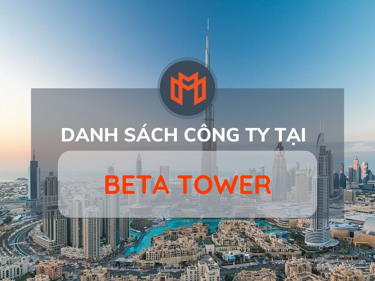 Danh sách các công ty thuê văn phòng tại cao ốc Beta Tower, Quận 1