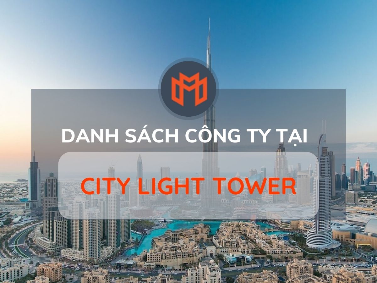 Danh sách các công ty thuê văn phòng tại cao ốc City Light Tower, Quận 1