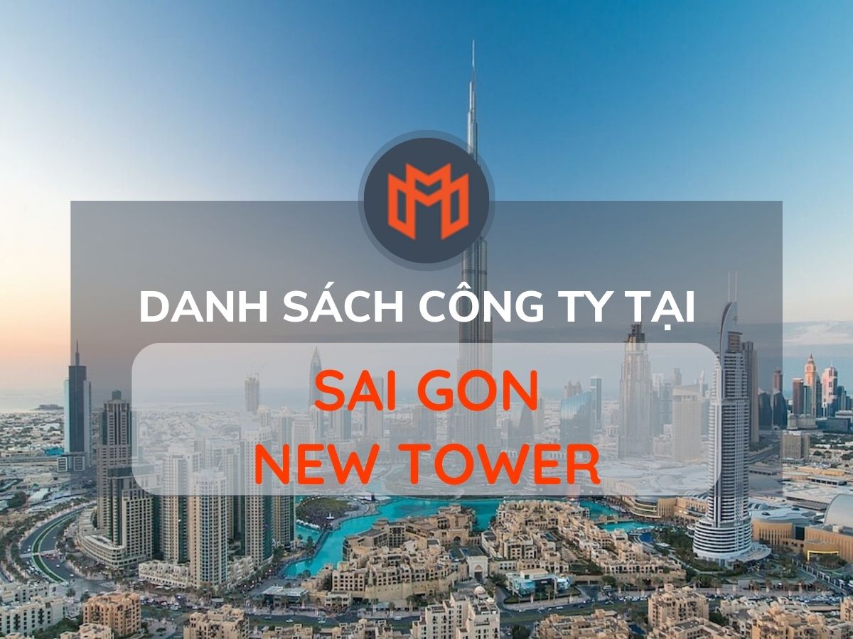 Danh sách các công ty thuê văn phòng tại cao ốc Sai Gon New Tower, Quận 5