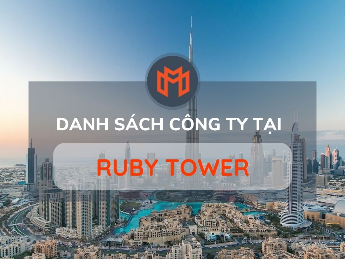Danh sách các công ty thuê văn phòng tại cao ốc Ruby Tower, Quận 8