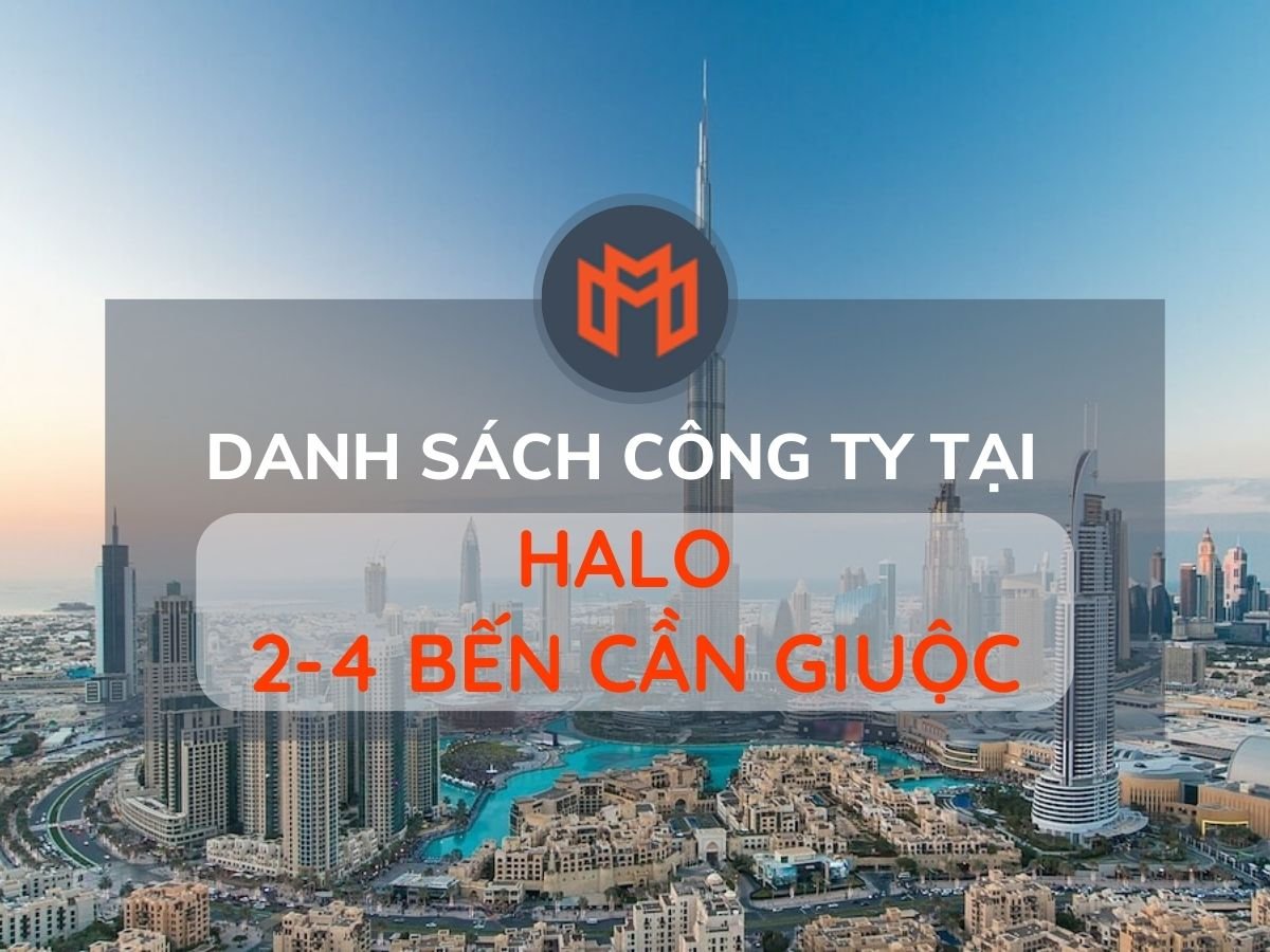 Danh sách các công ty thuê văn phòng tại cao ốc Halo 2-4 Bến Cần Giuộc, Quận 8