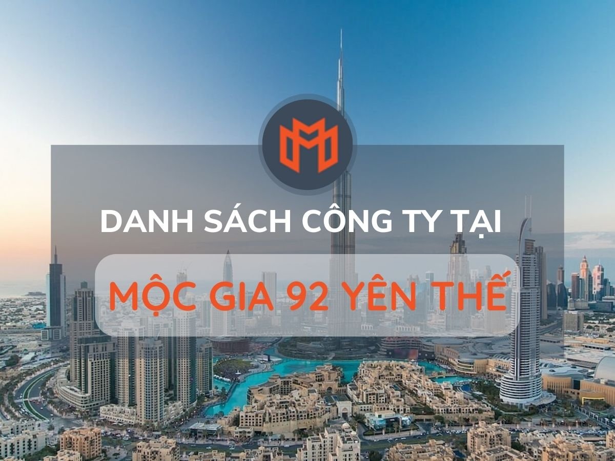 Danh sách các công ty thuê văn phòng tại cao ốc Mộc Gia 92 Yên Thế, Quận Tân Bình