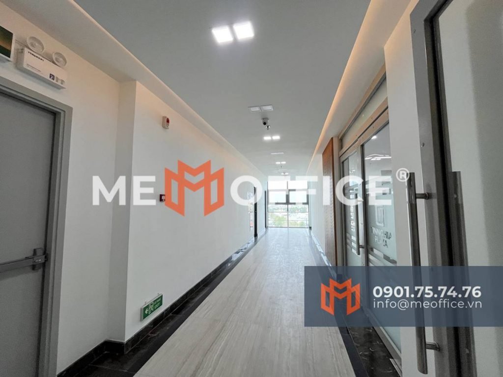 Hành lang văn phòng cho thuê Tín Nghĩa Plaza Hà Huy Giáp, BIên Hoà, Đồng Nai - Hotline 0901.75.74.76