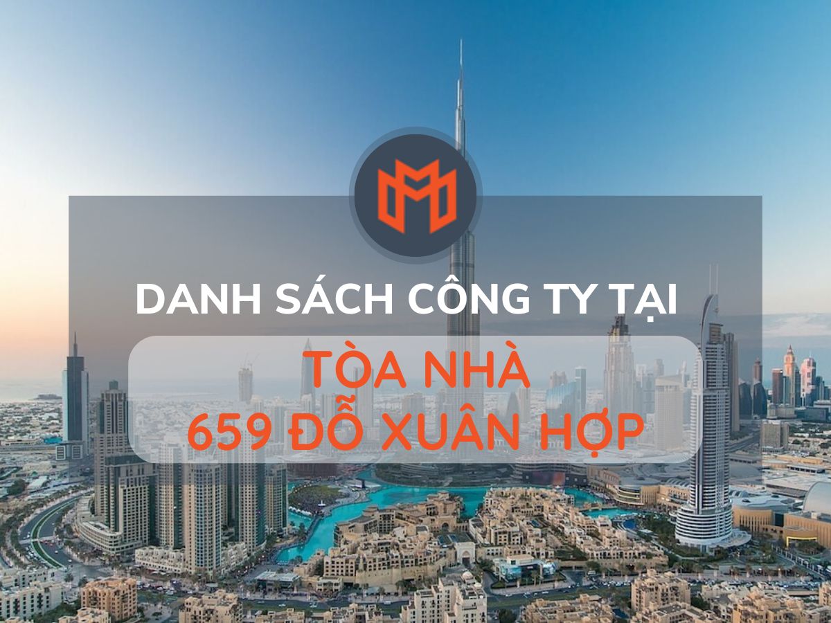 Danh sách các công ty thuê văn phòng tại Tòa Nhà 659 Đỗ Xuân Hợp, Quận 9