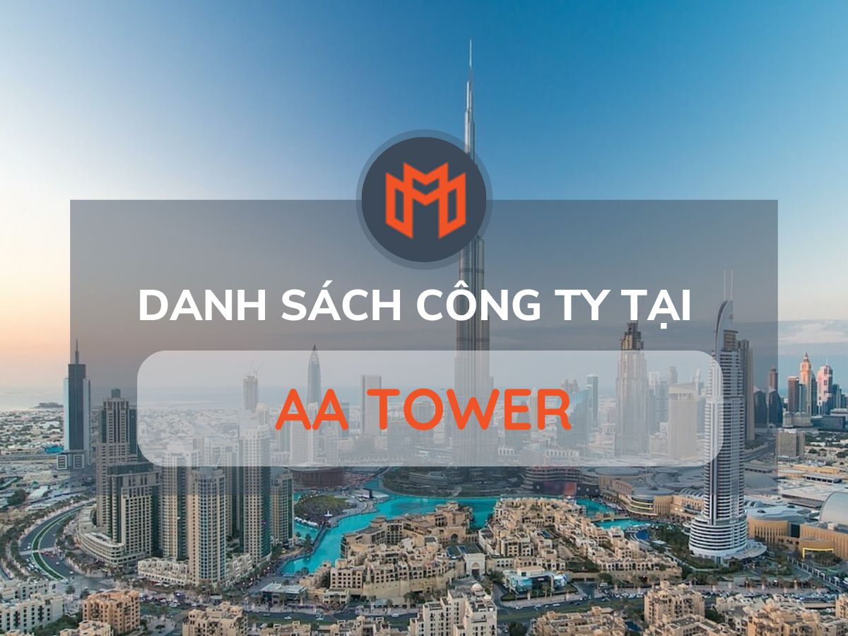 Danh sách các công ty thuê văn phòng tại cao ốc AA Tower, Quận Bình Thạnh
