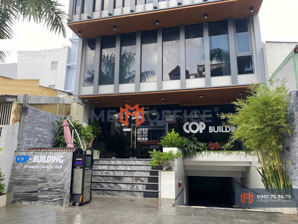 Tổng quan văn phòng cho thuê COP-Building (103 Đường số 43, Phường Tân Quy, Quận 7) - Hotline 0901.75.74.76