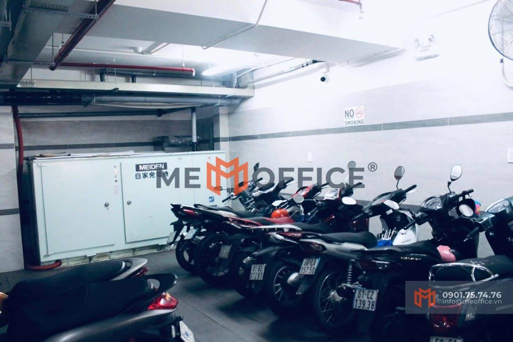 Tầng hầm văn phòng cho thuê COP-Building (103 Đường số 43, Phường Tân Quy, Quận 7) - Hotline 0901.75.74.76