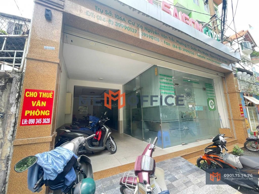 Tổng quan văn phòng cho thuê Incomex Saigon Building (106A Cư Xá Nguyễn Văn Trỗi, Phường 17, Quận Phú Nhuận) - Hotline 0901.75.74.76