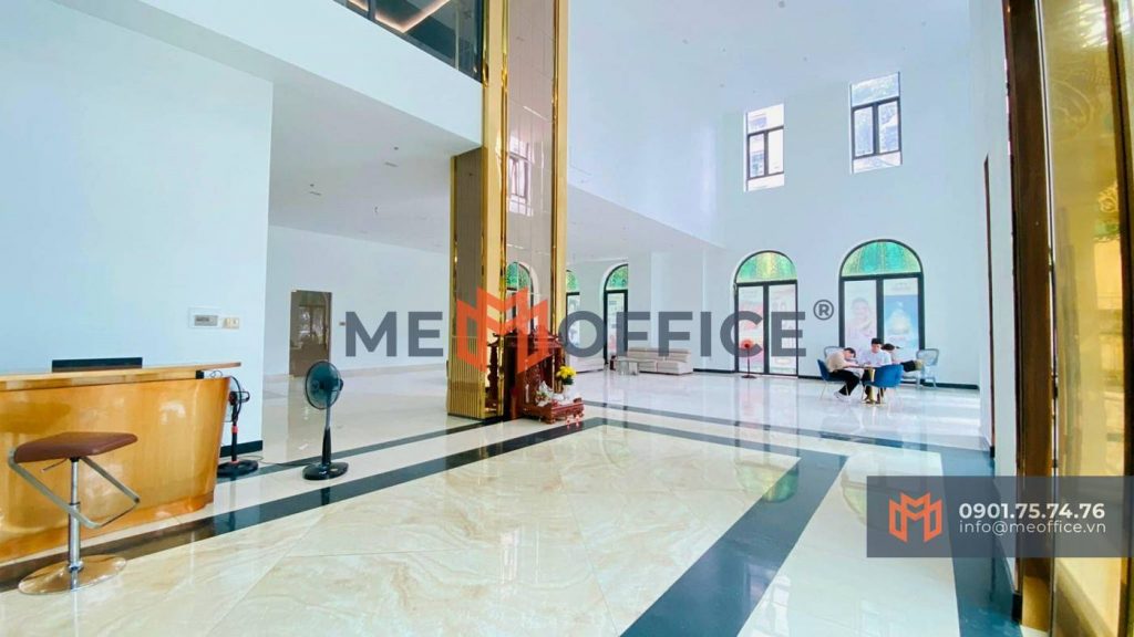 Sảnh lễ tân văn phòng cho thuê Tân Phước Plaza, 153 Lý Thường Kiệt, Phường 7, Quận 11- Hotline 0901.75.74.76