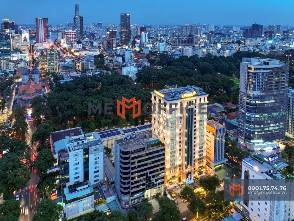 Tổng quan văn phòng cho thuê ThaiSquare The Merit Tower, 43-45-47 Nguyễn Thị Minh Khai, Phường Bến Nghé, Quận 1 - Hotline 0901.75.74.76