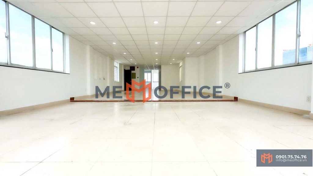 Sàn trống văn phòng cho thuê Halo Building Nguyễn Thị Minh Khai (354-356 Nguyễn Thị Minh Khai, Phường 5, Quận 3) - Hotline 0901.75.74.76