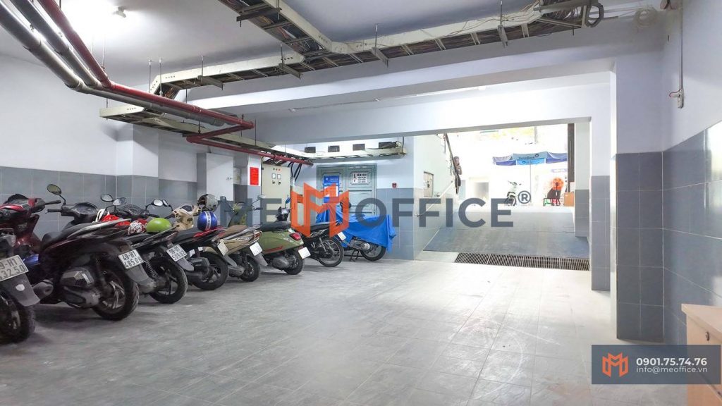 Tầng hầm văn phòng cho thuê Halo Building Nguyễn Thị Minh Khai (354-356 Nguyễn Thị Minh Khai, Phường 5, Quận 3) - Hotline 0901.75.74.76