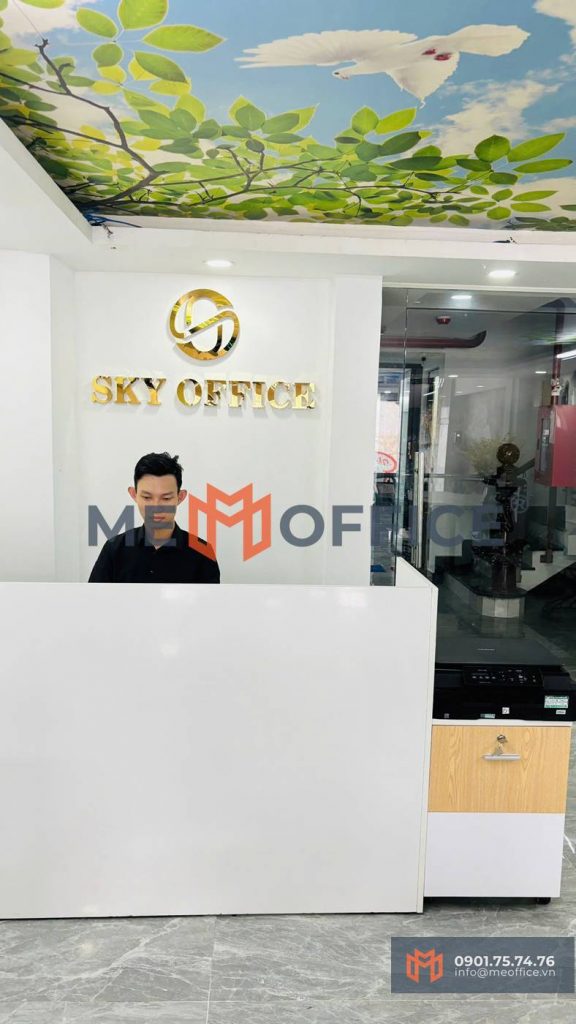 Sảnh lễ tân văn phòng cho thuê Phi Cường Building (54.41 Đào Duy Anh, Phường 9, Quận Phú Nhuận) - Hotline 0901.75.74.76