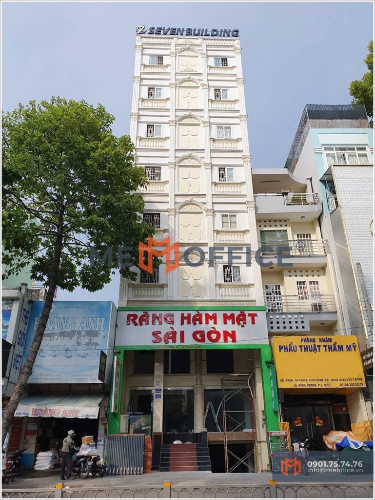 Tổng quan văn phòng cho thuê Seven Building (400 Lê Hồng Phong, Phường 12, Quận 10) - Hotline 0901.75.74.76
