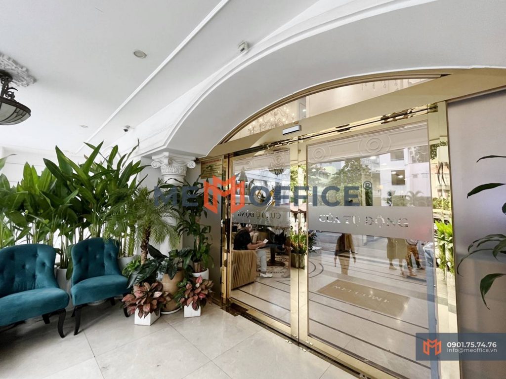 Sảnh lễ tân văn phòng cho thuê Somo Tower (29 Nguyễn Khắc Nhu, Phường Cô Giang, Quận 1) - Hotline 0901.75.74.76