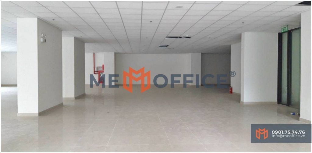Sàn trống văn phòng cho thuê Tòa nhà Jasmine 1 - Hà Đô Centrosa (118-200 Ba Tháng Hai, Phường 12, Quận 10) - Hotline 0901.75.74.76