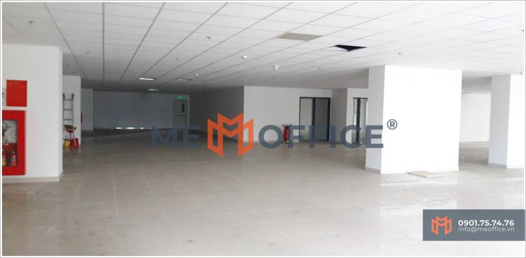 Sàn trống văn phòng cho thuê Tòa nhà Jasmine 1 - Hà Đô Centrosa (118-200 Ba Tháng Hai, Phường 12, Quận 10) - Hotline 0901.75.74.76