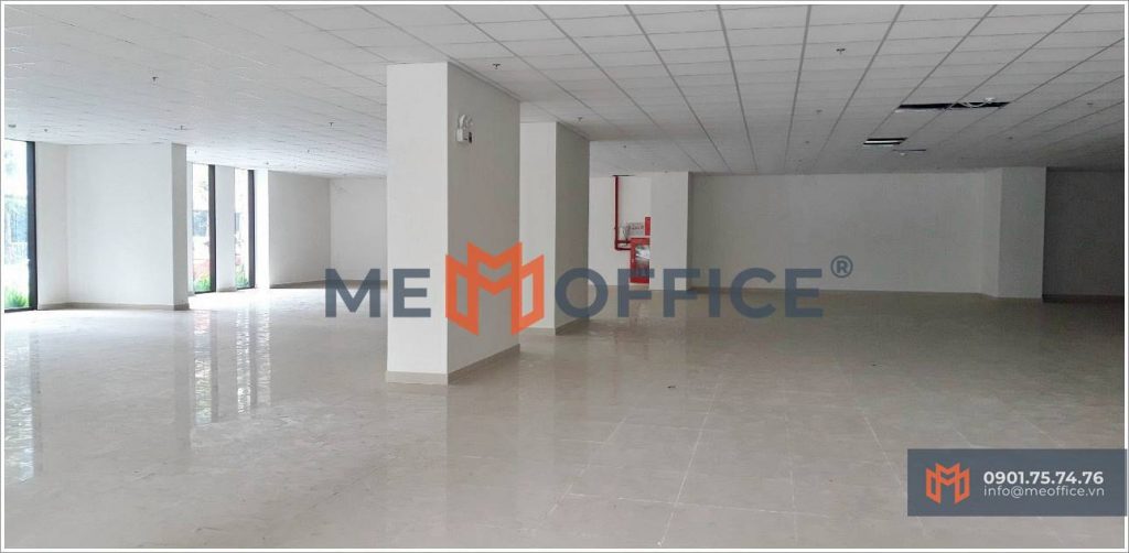 Sàn trống văn phòng cho thuê Tòa nhà Jasmine 1 - Hà Đô Centrosa (118-200 Ba Tháng Hai, Phường 12, Quận 10) - Hotline 0901.75.74.76