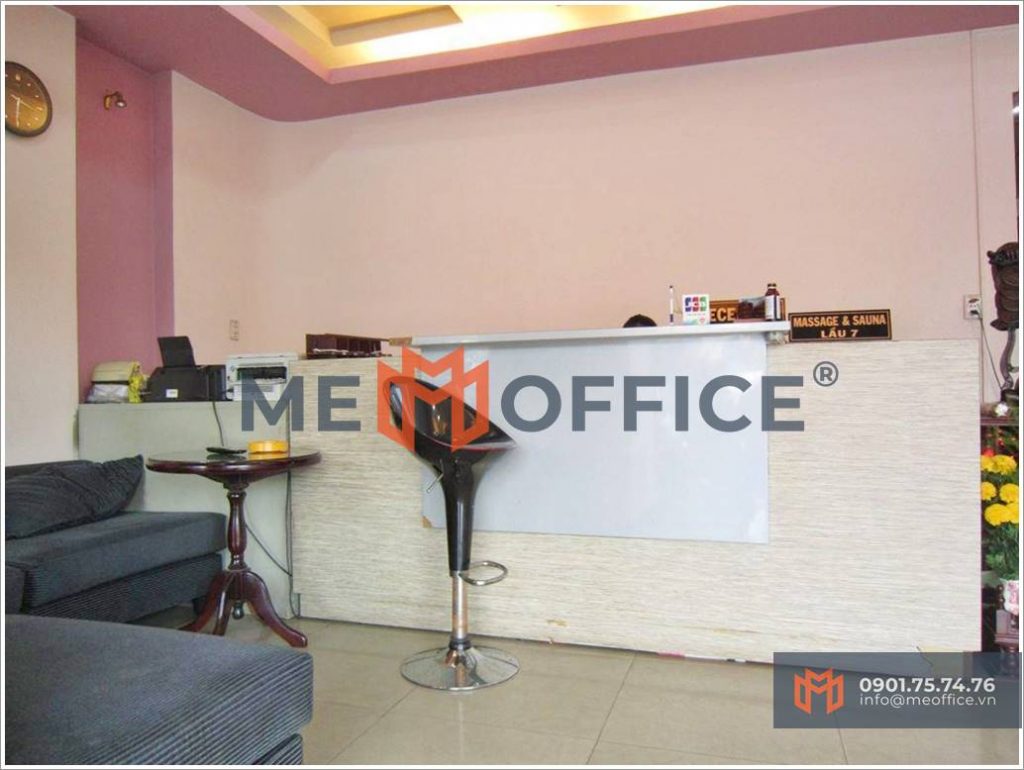 Sảnh lễ tân văn phòng cho thuê Cảng Saigon Building (66-68 Nguyễn Tất Thành, Phường 12, Quận 4) - Hotline 0901.75.74.76