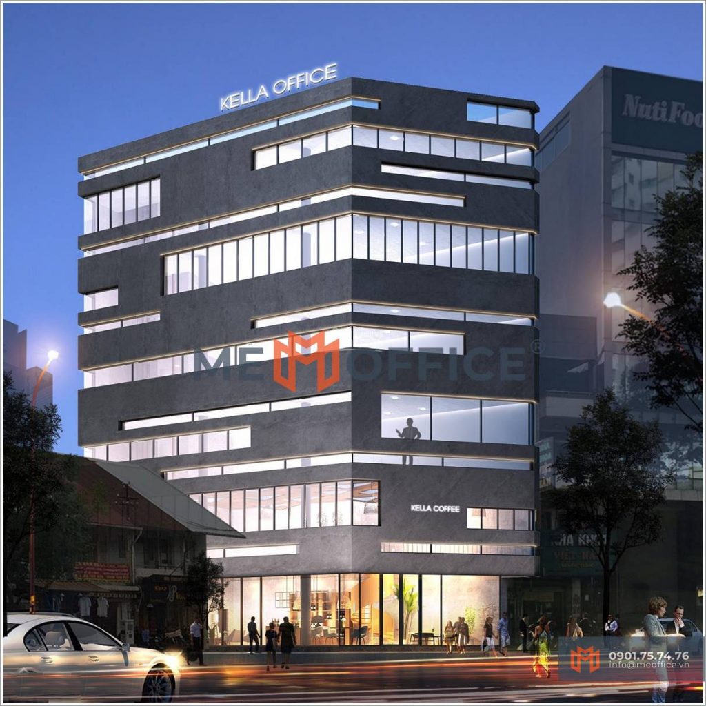 Tổng quan văn phòng cho thuê Kella Office Hoàng Diệu (277 Hoàng Diệu, Phường 6, Quận 4) - Hotline 0901.75.74.76