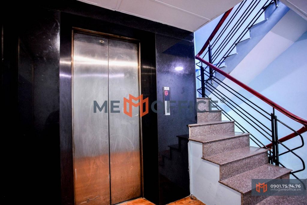 Thang máy văn phòng cho thuê Khai Thắng Building (55 Lê Quốc Hưng, Phường 12, Quận 4) - Hotline 0901.75.74.76