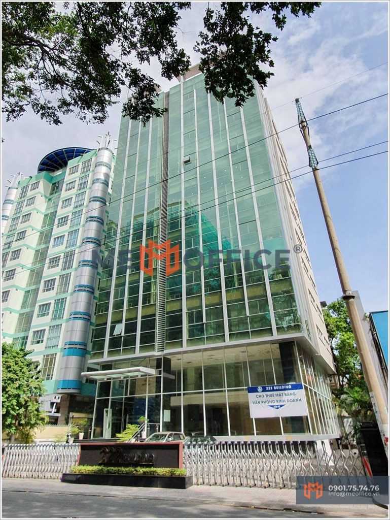Tống quan văn phòng cho thuê 222 Building (222 Điện Biên Phủ, Phường Võ Thị Sáu, Quận 3) - Hotline 0901.75.74.76