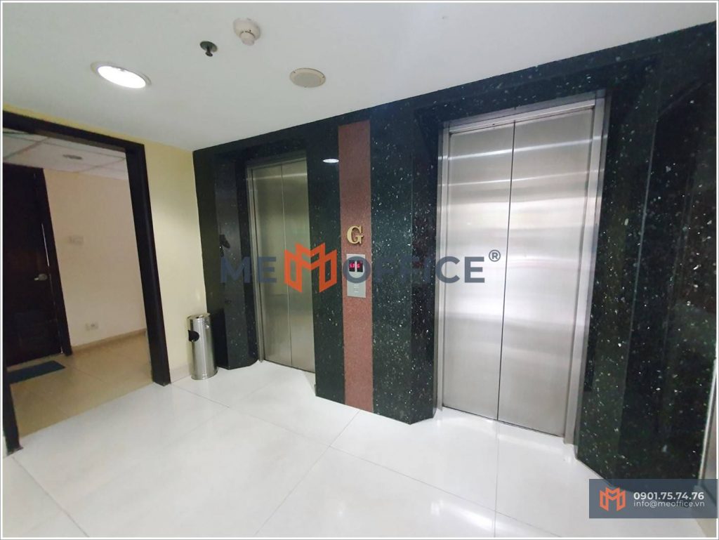Thang máy văn phòng cho thuê GB Tower (78-80 Cách Mạng Tháng 8, Phường Võ Thị Sáu, Quận 3) - Hotline 0901.75.74.76