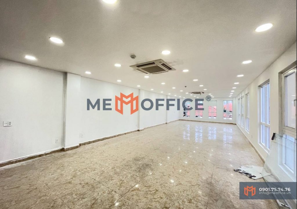 Sàn trống văn phòng cho thuê Halo Hai Bà Trưng (371.20 Hai Bà Trương, Phường 8, Quận 3) - Hotline 0901.75.74.76
