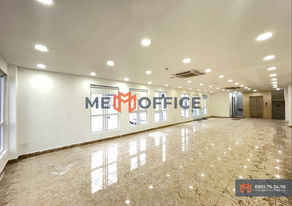 Sàn trống văn phòng cho thuê Halo Hai Bà Trưng (371.20 Hai Bà Trương, Phường 8, Quận 3) - Hotline 0901.75.74.76