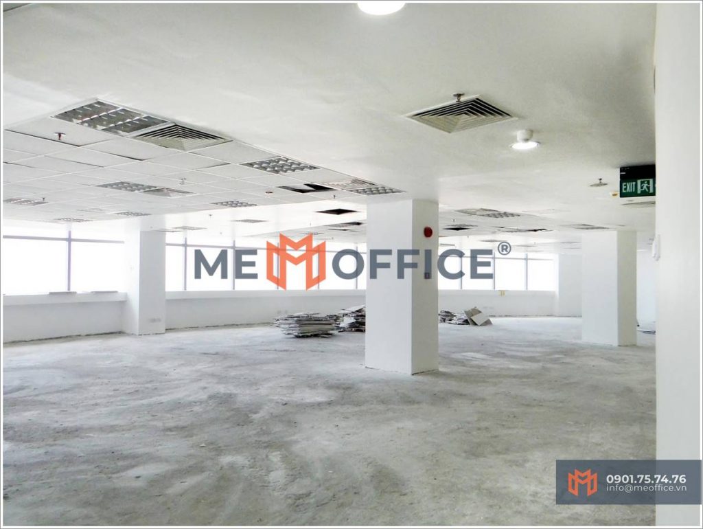 Sàn trống văn phòng cho thuê PVV Tower (19 Phạm Ngọc Thạch, Phường Võ Thị Sáu, Quận 3) - Hotline 0901.75.74.76