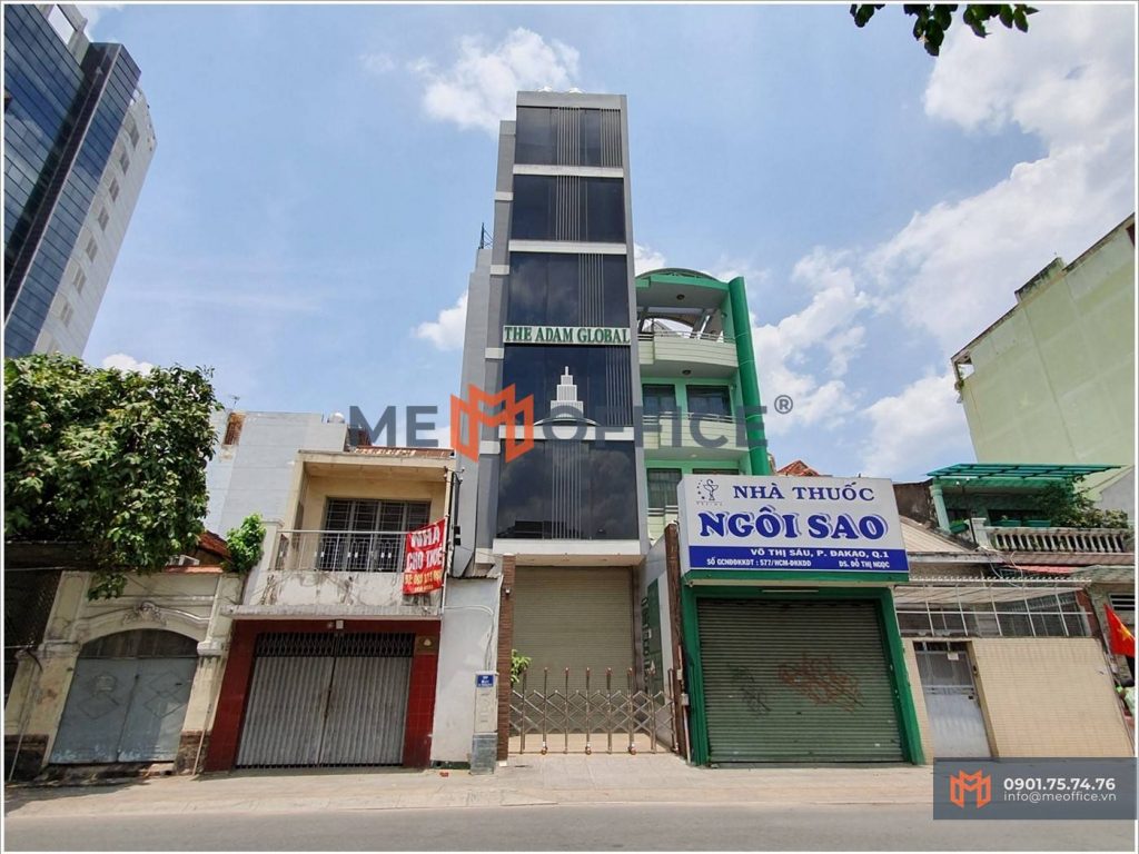 Tổng quan văn phòng cho thuê Adam Real Tower (9 Võ Thị Sáu, Phường Đa Kao, Quận 1) - Hotline 0901.75.74.76
