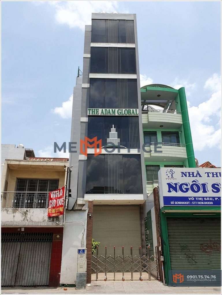Tổng quan văn phòng cho thuê Adam Real Tower (9 Võ Thị Sáu, Phường Đa Kao, Quận 1) - Hotline 0901.75.74.76