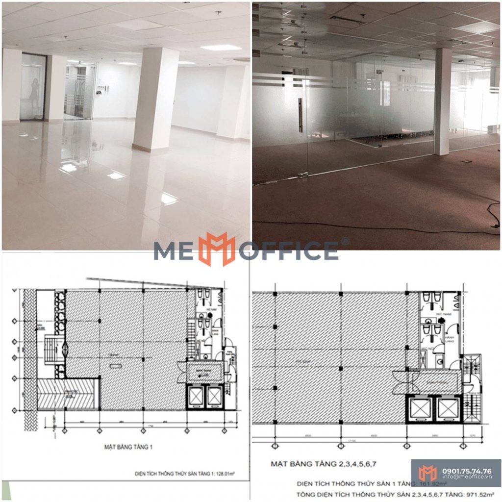 Sàn trống văn phòng cho thuê CT Group Thạch Thị Thanh (40-42 Thạch Thị Thanh, Phường Tân Định, Quận 1) - Hotline 0901.75.74.76