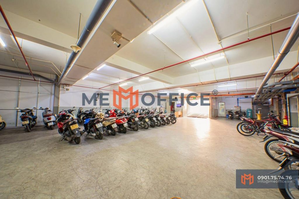 Hầm xe văn phòng cho thuê M.O.R.E 159C Đề Thám (159C Đề Thám, phường Cô Giang, Quận 1) - Hotline 0901.75.74.76