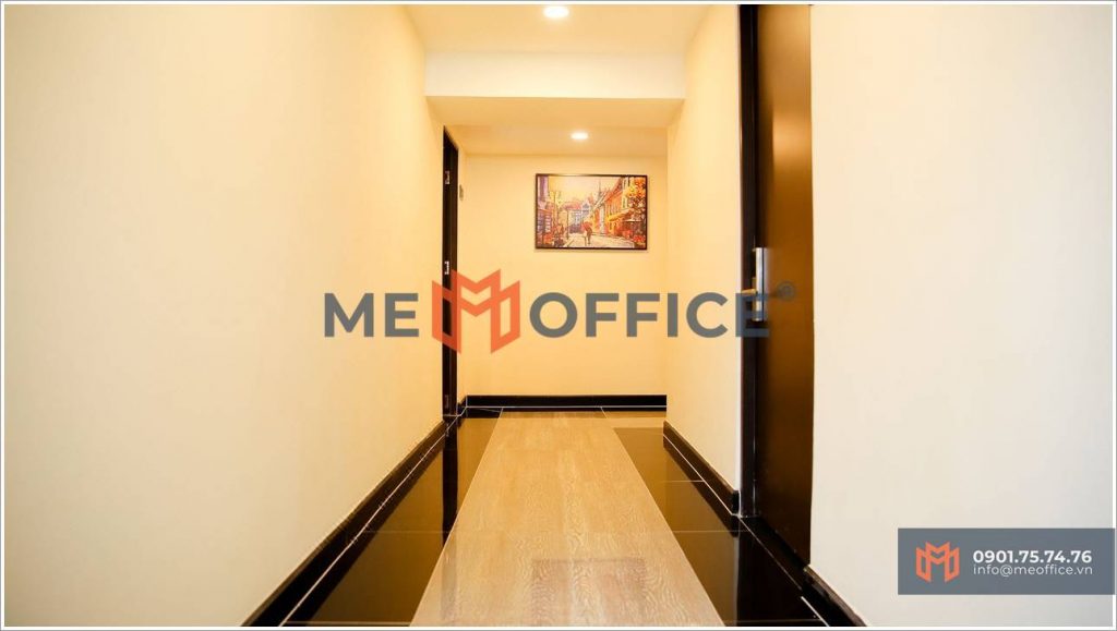 Hành lang văn phòng cho thuê Sargon Building (382.25 Nguyễn Thị Minh Khai, Phường 5, Quận 3) - Hotline 0901.75.74.76