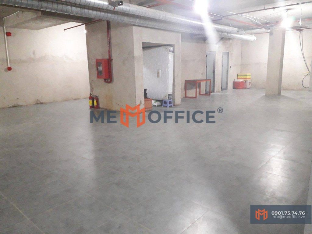 Tầng hầm văn phòng cho thuê The Garden Building (2.30 Cao Thắng, Phường 5, Quận 3) - Hotline 0901.75.74.76