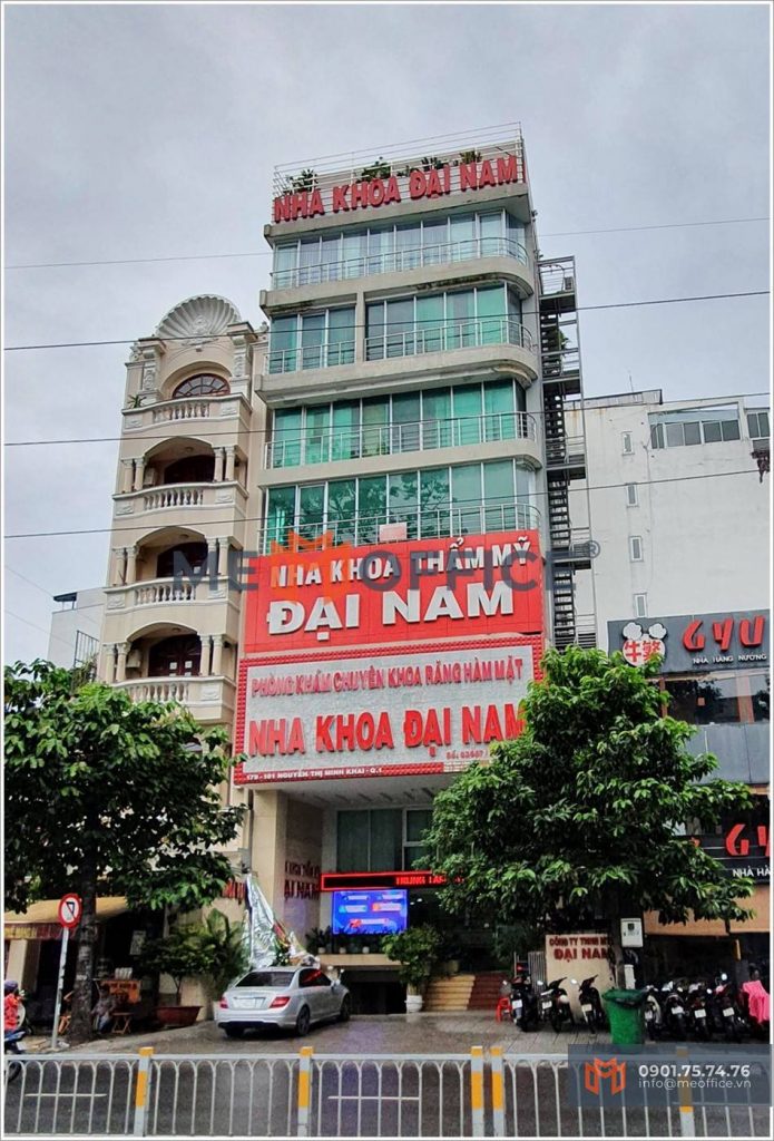 Tổng quan văn phòng cho thuê Đại Nam Building (179-181 Nguyễn Thị Minh Khai, Phường Phạm Ngũ Lão, Quận 1) - Hotline 0901.75.74.76