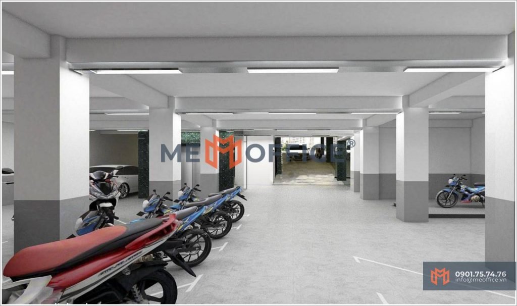 Hầm xe văn phòng cho thuê Dr Son Tower (53-55-57 Phó Đức Chính, Phường Nguyễn Thái Bình, Quận 1) - Hotline 0901.75.74.76