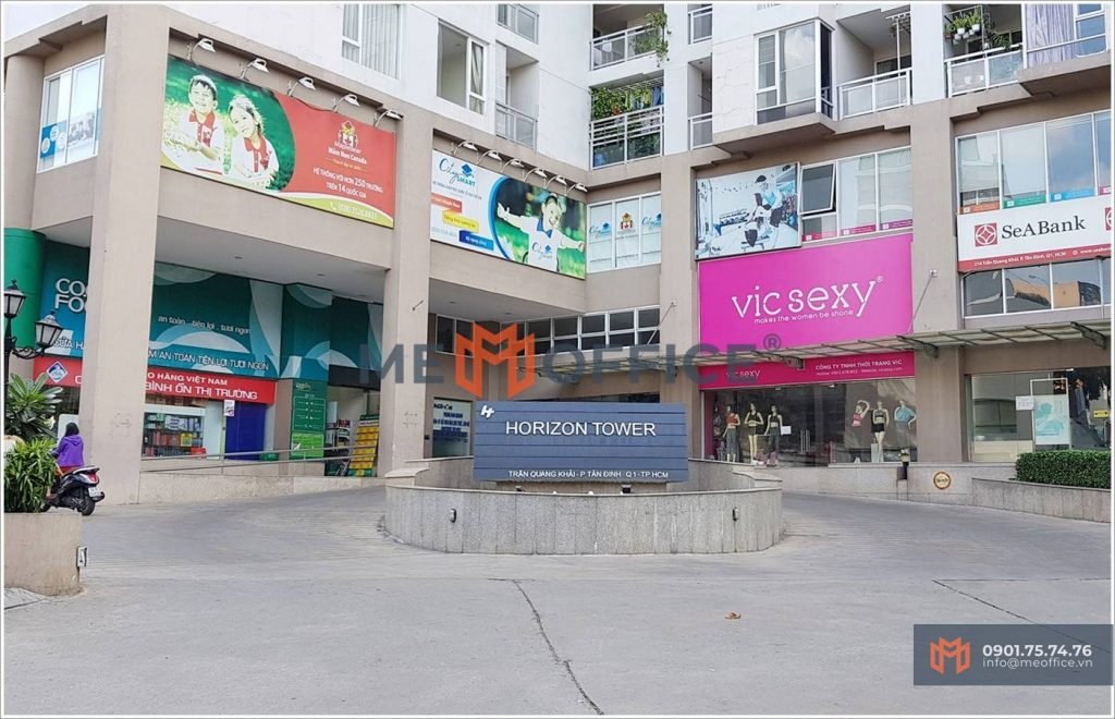 Tổng quan văn phòng cho thuê Horizon Tower (214 Trần Quang Khải, Phường Tân Định, Quận 1)- Hotline 0901.75.74.76