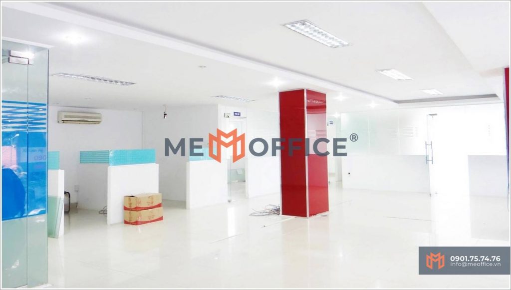 Sàn trống văn phòng cho thuê HT Building (449 Trần Hưng Đạo, Phường Cầu Kho, Quận 1)- Hotline 0901.75.74.76