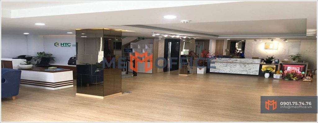Sàn trống văn phòng cho thuê HTC Building (506-508-510 Võ Văn Kiệt, Phường Cầu Kho, Quận 1)- Hotline 0901.75.74.76