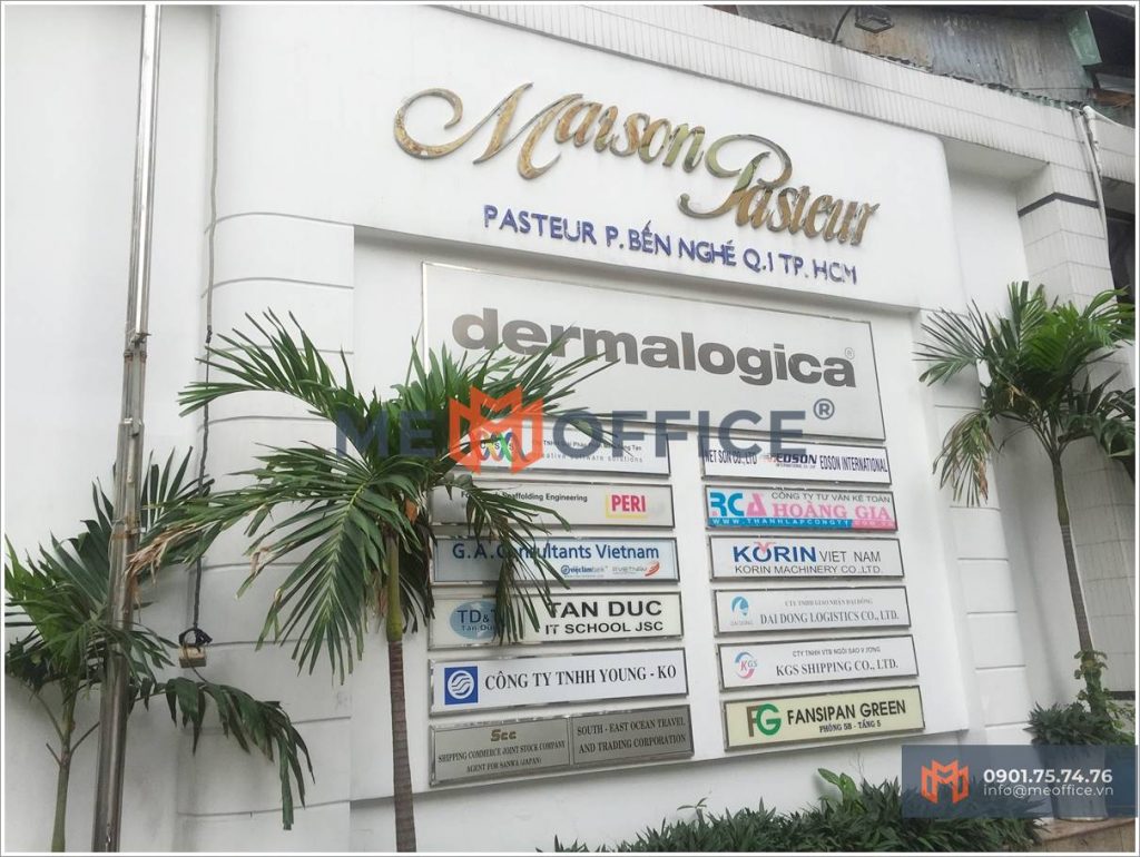 Tổng quan văn phòng cho thuê Mai Sơn Building (180 Pasteur, Phường Bến Nghé, Quận 1)- Hotline 0901.75.74.76