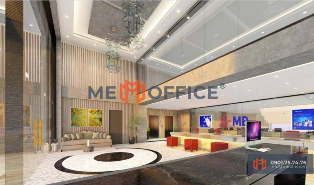 Sảnh lễ tân văn phòng cho thuê NH Building (173 Trần Não, Phường An Phú, TP Thủ Đức) - Hotline 0901.75.74.76
