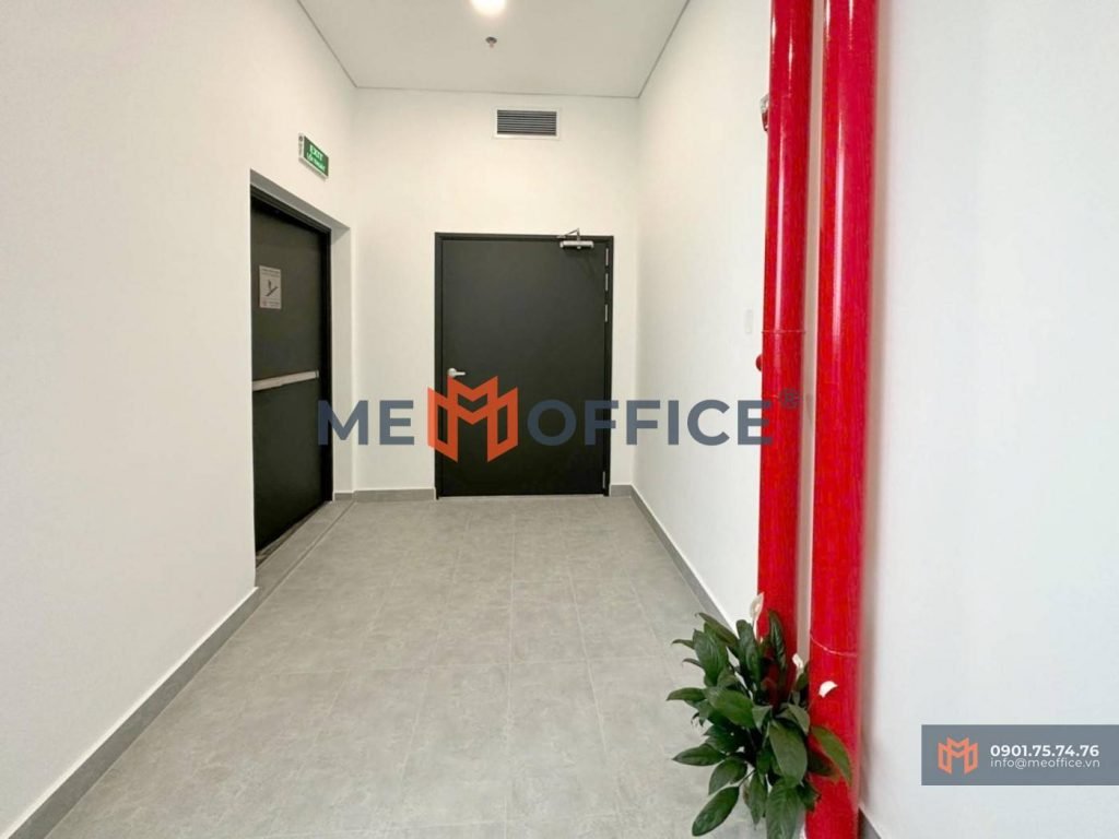 Hành lang văn phòng cho thuê Cao ốc Tân Thuận (Số 1 Tân Thuận, Phường Tân Thuận Đông, Quận 7) - Hotline 0901.75.74.76