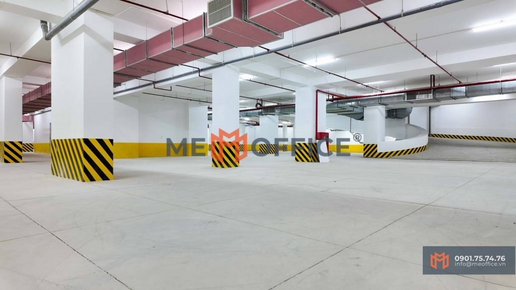 Tầng hầm văn phòng cho thuê Halo Building Signature (257 Điện Biên Phủ, Phường Võ Thị Sáu, Quận 3)- Hotline 0901.75.74.76