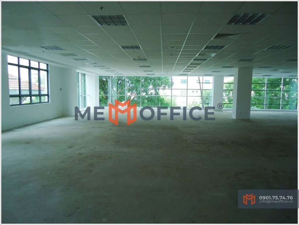 Sàn trống văn phòng cho thuê Rosana Tower (60 Nguyễn Đình Chiểu, Phường Đa Kao, Quận 1) - Hotline 0901.75.74.76