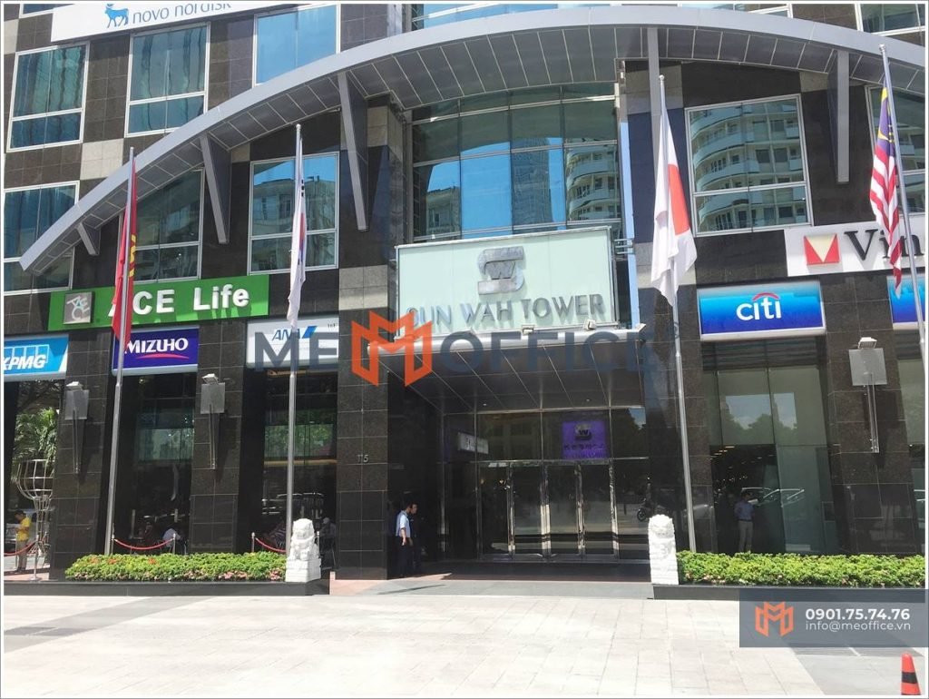 Tổng quan văn phòng cho thuê Sun Wah Tower (115 Nguyễn Huệ, Phường Bến Nghé, Quận 1) - Hotline 0901.75.74.76