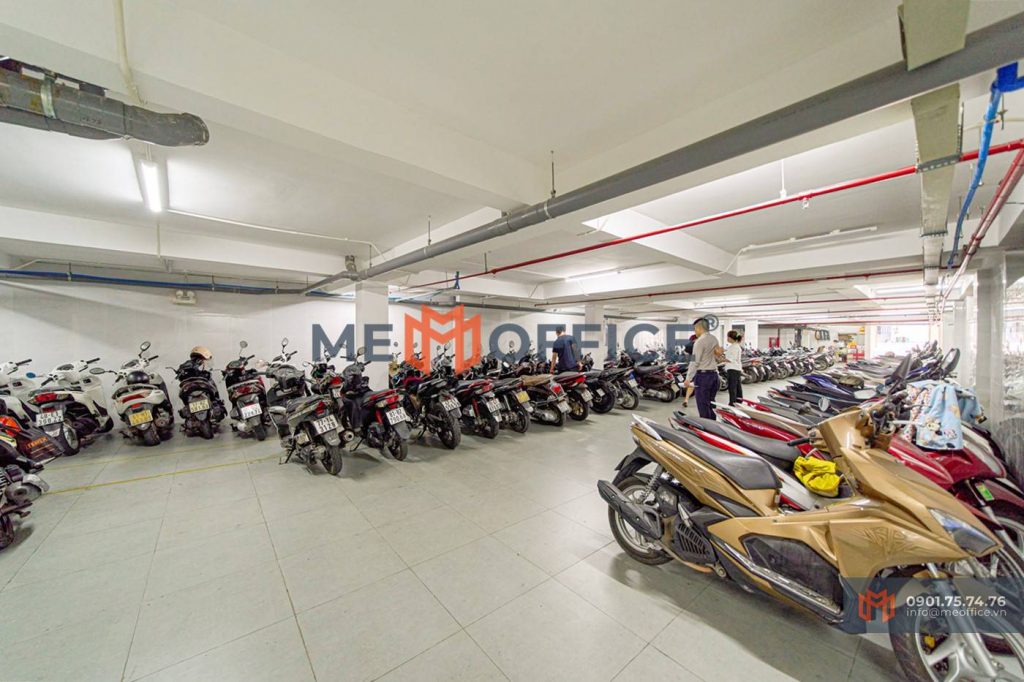 Tầng hầm văn phòng cho thuê Khải Hoàn Building (121 Quốc Hương, Phường An Khánh, TP.HCM) - Hotline 0901.75.74.76